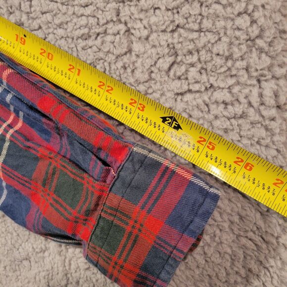 Ralph Lauren Classic Fit Plaid Button Up Longsleeve Shirt Large - Picture 9 of 9